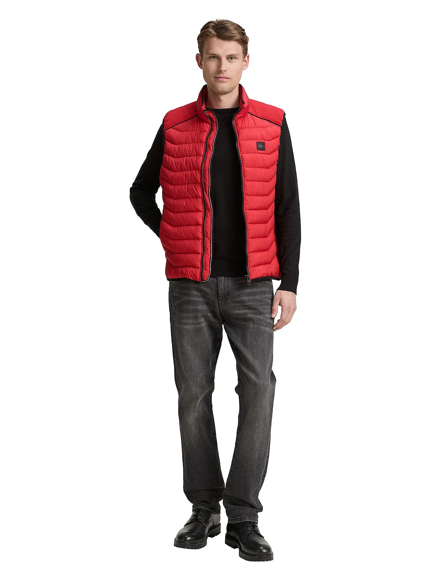 TOM TAILOR | Steppgilet | rot
